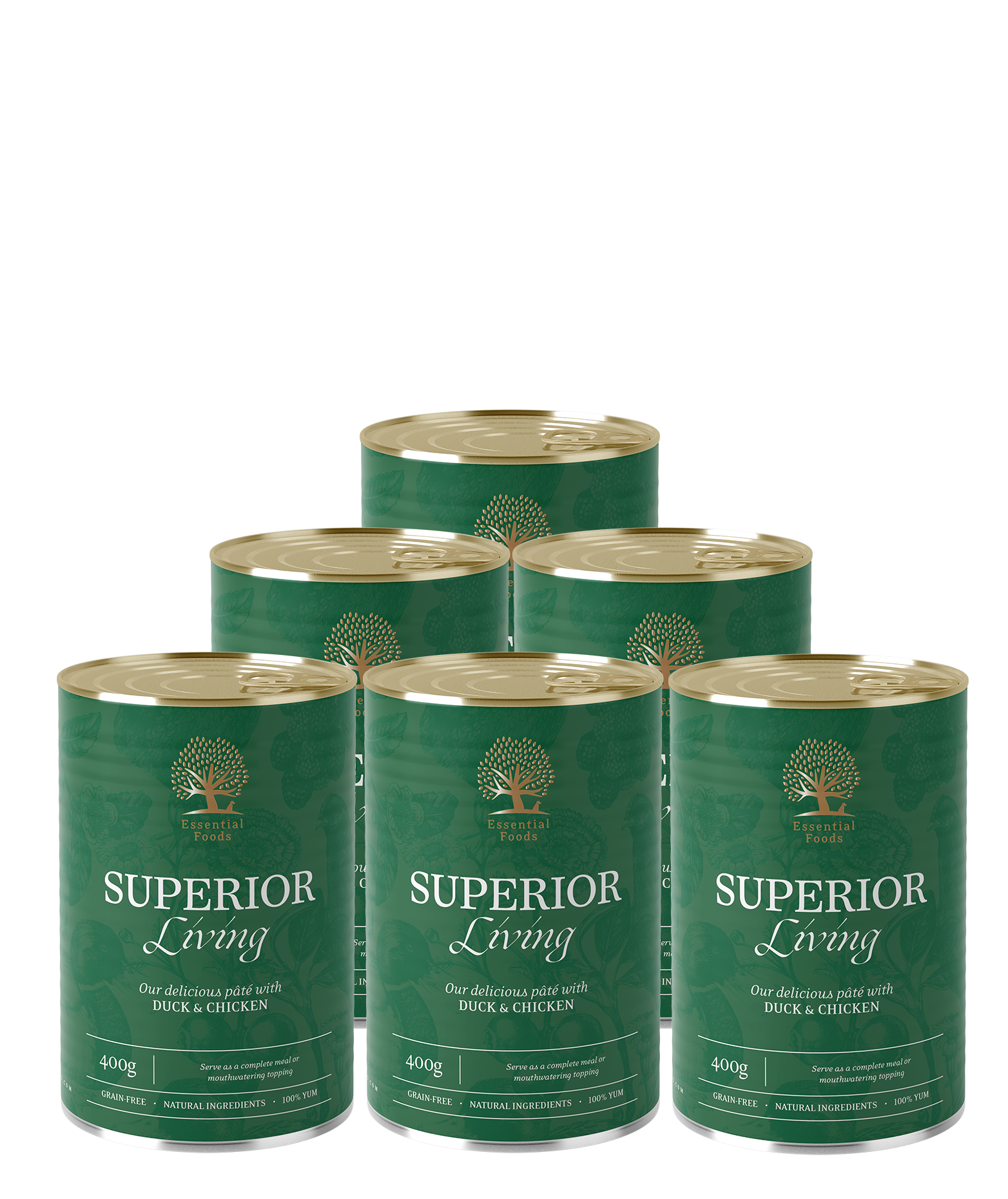 SUPERIOR LIVING PÁTÈ, 400G x 6